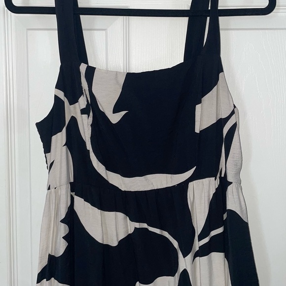 Nine West Sleevless Black and White Maxi Dress - Picture 2 of 4
